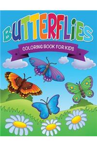 Butterflies Coloring Book for Kids