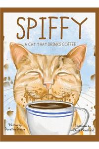 Spiffy, A Cat That Drinks Coffee