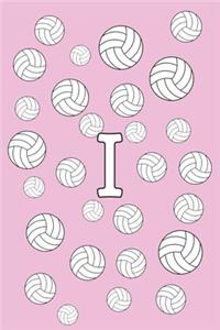 I Volleyball Notebook
