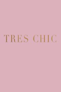 Tres Chic: A decorative book for interior design styling - Ideal for small spaces - coffee tables, bookshelves and desks - Stack deco books together to create 