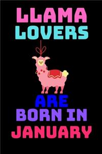 llama lovers are born in January