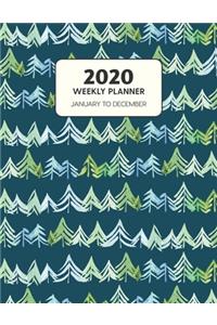 2020 Weekly Planner January to December