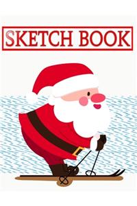 Sketch Book For Girls Christmas Gift Card