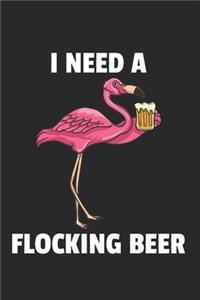 Flamingo Bier Notizbuch