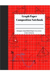 Graph Paper Composition Notebook