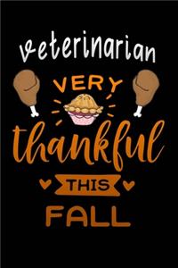 Veterinarian very Thankful this Fall