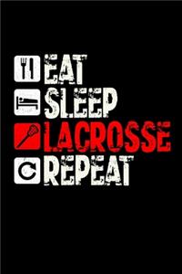 Eat Sleep Lacrosse Repeat