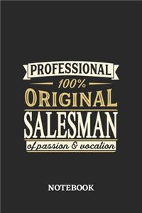 Professional Original Salesman Notebook of Passion and Vocation