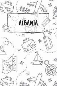 Albania: Ruled Travel Diary Notebook or Journey Journal - Lined Trip Pocketbook for Men and Women with Lines