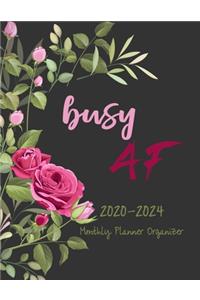 Busy AF Monthly Planner Organizer