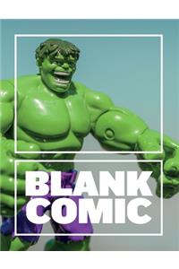 Draw Your Own Comic Book - blank comic strip page layouts for kids and adults