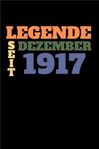 Legende seit Dezember 1917