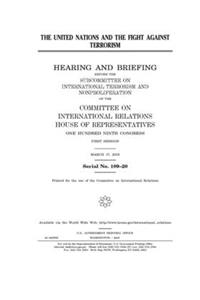 The United Nations and the fight against terrorism