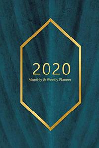 2020 Monthly & Weekly Planner