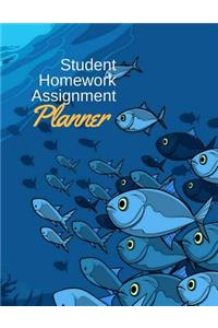 Student Homework Assignment Planner