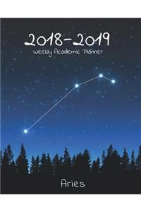 2018-2019 Weekly Academic Planner