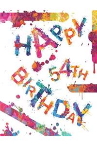 Happy 54th Birthday