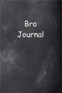 Journal For Men Bro Journal Chalkboard Style