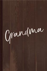 Grandma Journal Notebook