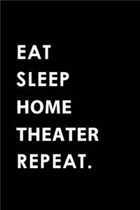 Eat Sleep Home Theater Repeat