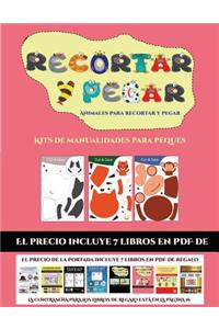 Kits de manualidades para peques (Animales para recortar y pegar)