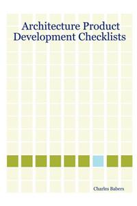 Architecture Product Development Checklists