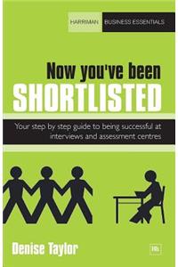 Now you've been shortlisted