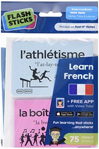 French Flashsticks Starter Pack Intermediate (Home, Time & Leisure)