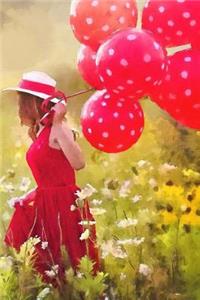 Balloons and Flowers Notebook