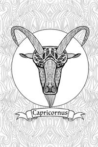 Color My Cover Horoscope Journal - Capricorn