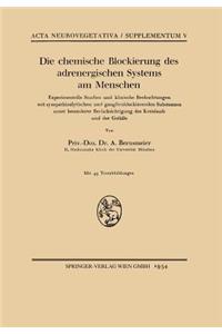 Die Chemische Blockierung Des Adrenergischen Systems Am Menschen