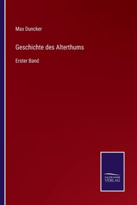 Geschichte des Alterthums