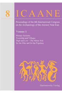 Proceedings of the 8th International Congress on the Archaeology of the Ancient Near East