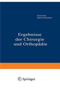 Ergebnisse Der Chirurgie Und Orthopädie