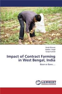 Impact of Contract Farming in West Bengal, India