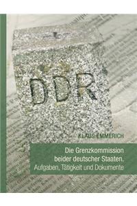 Die Grenzkommission beider deutscher Staaten