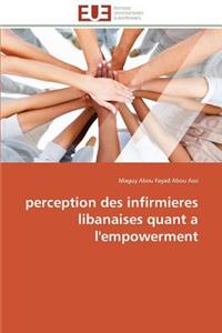 Perception Des Infirmieres Libanaises Quant a l'Empowerment