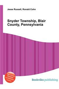 Snyder Township, Blair County, Pennsylvania