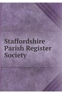 Staffordshire Parish Register Society