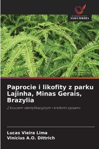 Paprocie i likofity z parku Lajinha, Minas Gerais, Brazylia