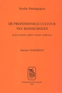 de Professionele Cultuur Van Basisscholen