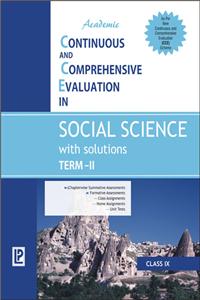 Academic Cce In Social Science With Solutions Term-Ii Ix