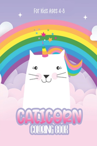 Caticorn Coloring Books For Kids