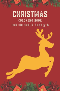 Christmas Coloring Book for children ages 5-8