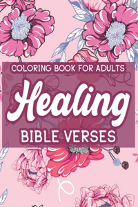 Coloring Book For Adults Healing Bible Verses