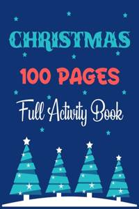 CHRISTMAS 100 PAGES FUll Activity Book