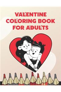 Valentine Coloring Book For Adults