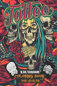 Tattoo Coloring Book For Adults