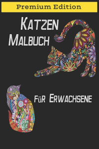 Katzen Malbuch für Erwachsene