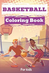 Basketball Coloring Book For kids